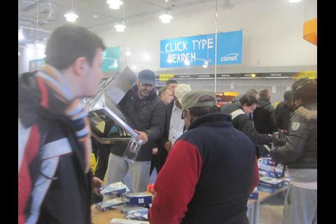 Comet's Tottenham Hale store closed today